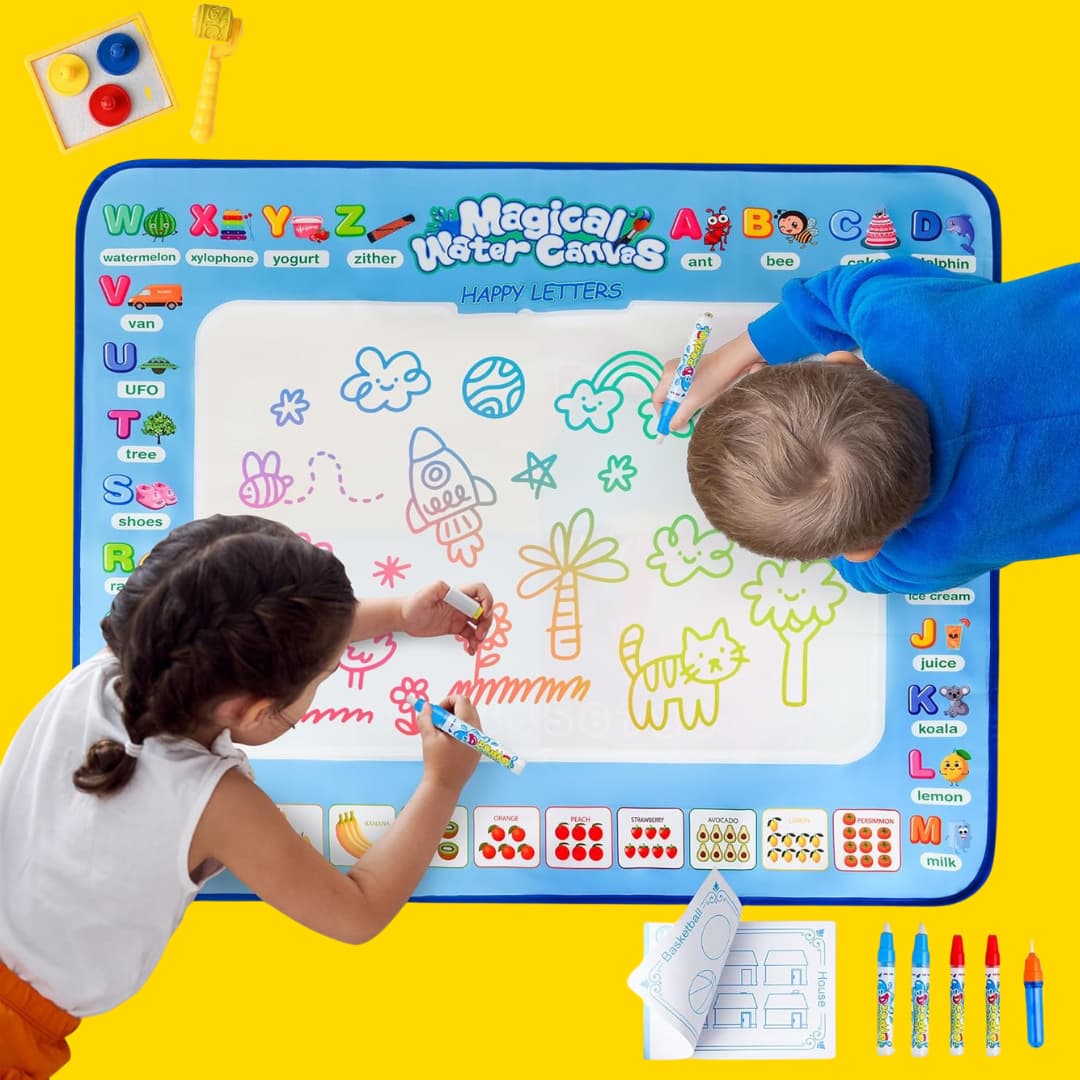Doodle Mat: Animal Alphabet Safari