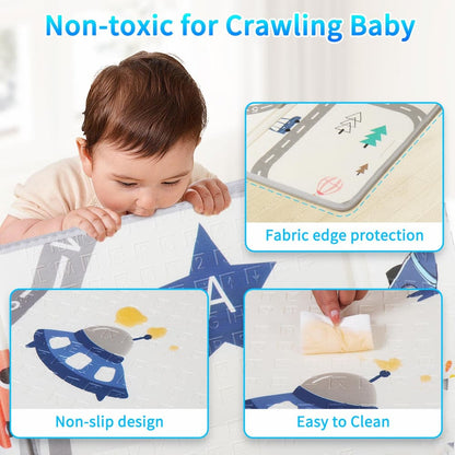 Reversible Waterproof Baby Play Mat