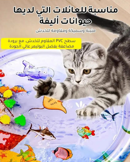 سجادة الماء التفاعلية للأطفال – تصميم مستطيل 26×20 إنش بسمك 2.36 إنش، متعة آمنة ومليئة بالمرح!