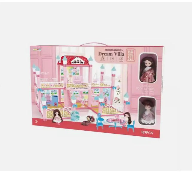 Catpillar Dream Doll House Family Set